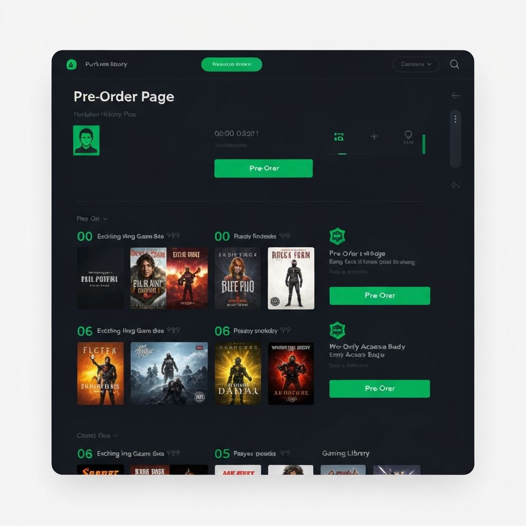Launch pre-orders